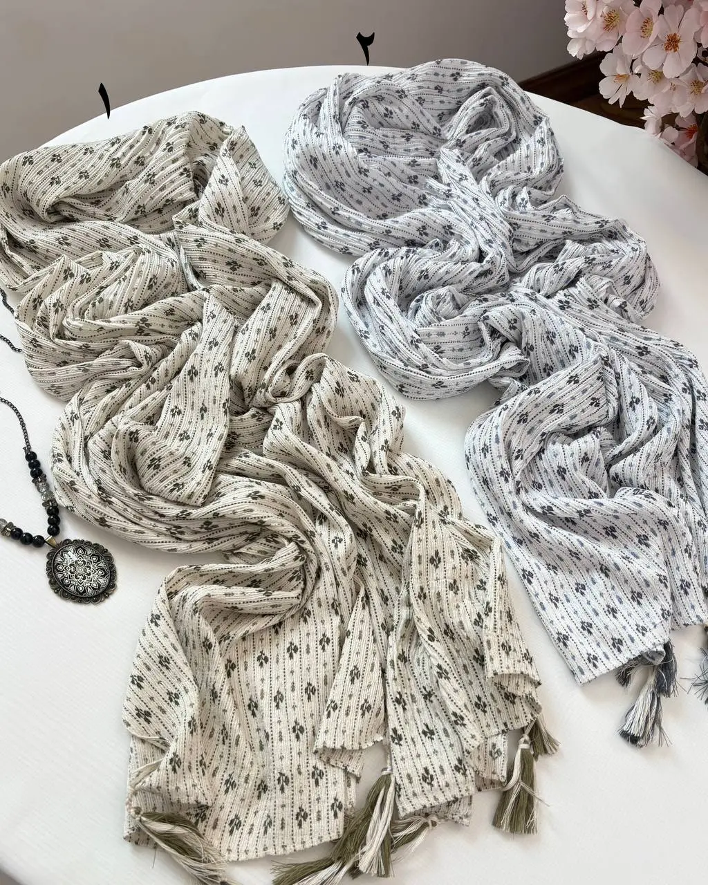 شال کریشه پلیسه